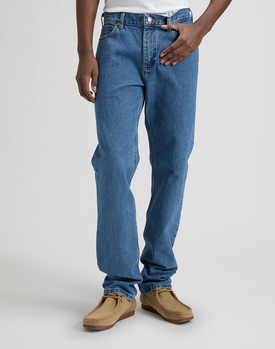 LEE LEGENDARY REGULAR PEPPERSTONE REGULAR STRAIGHT HEREN Blauw
