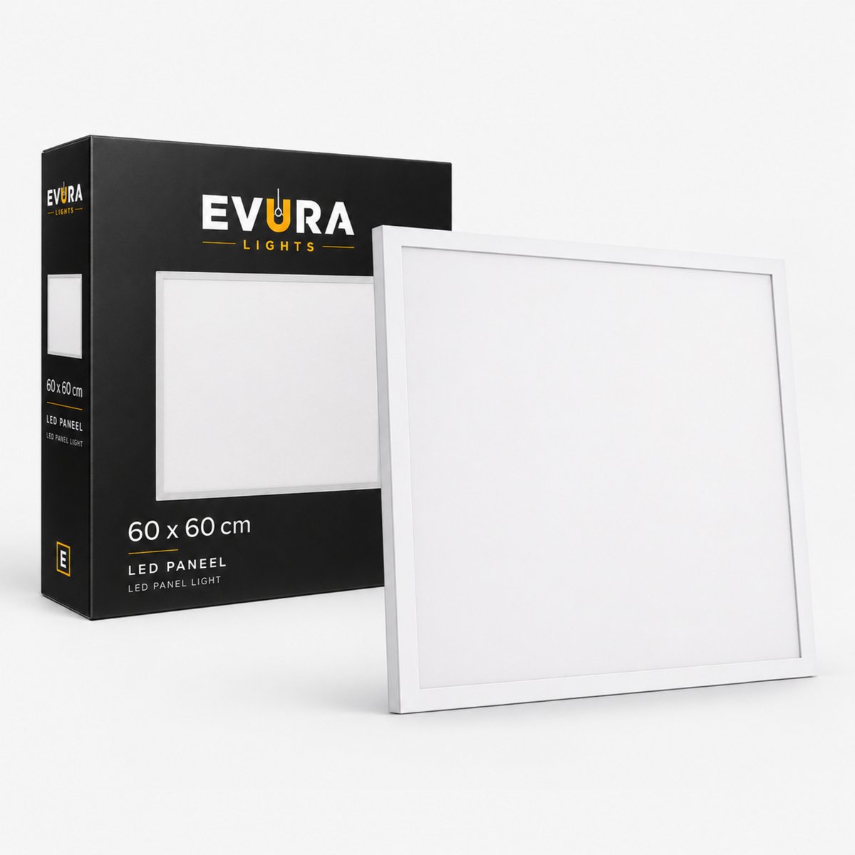 Evura Goods UGR LED Paneel - 60 x 60 cm - 4000K - 36W - Wit