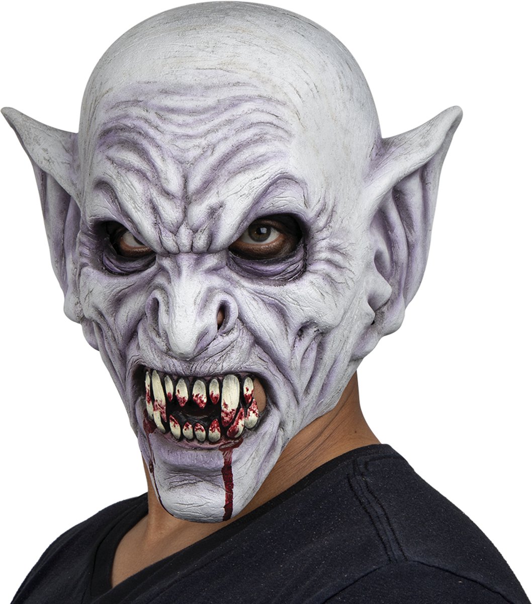Partychimp Premium Latex Masker Vlad Dracula Hoofdmasker Halloween Masker voor bij Halloween Kostuum Volwassenen - Latex - One Size