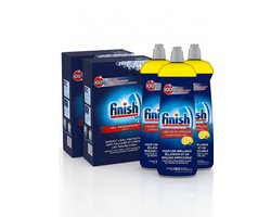 Finish Vaatwaszout 2x4 kg + Finish Glansspoelmiddel Lemon 3x800 ml - Comboverpakking
