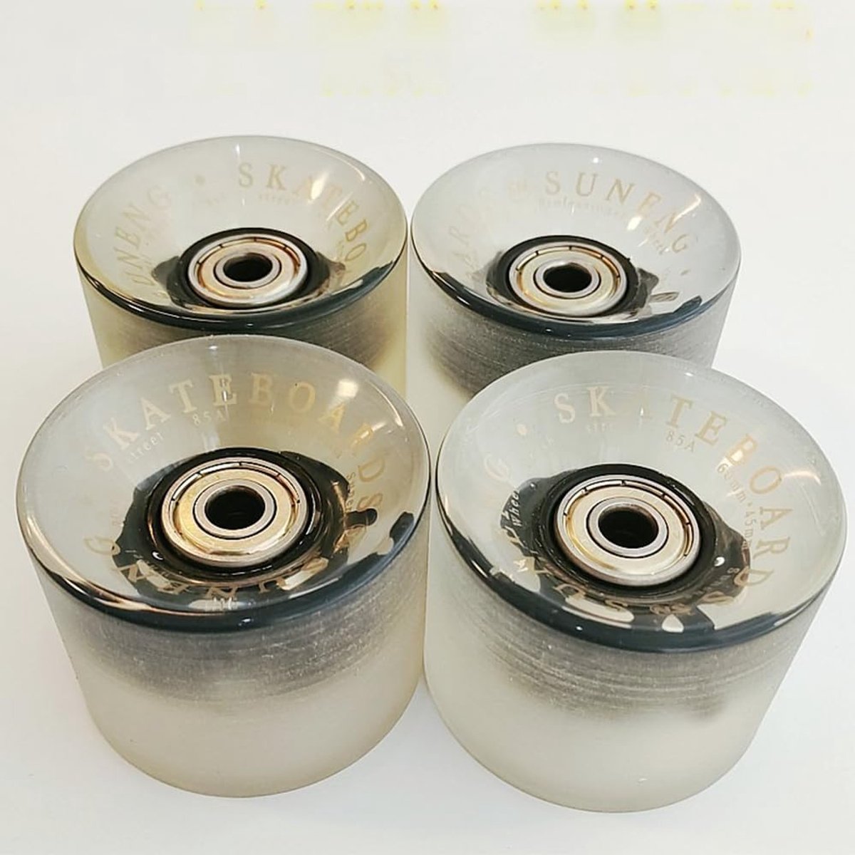 Skateboard Wielen Longboard Wielen Straat Skaten Zachte 78A PU 60mm Diameter