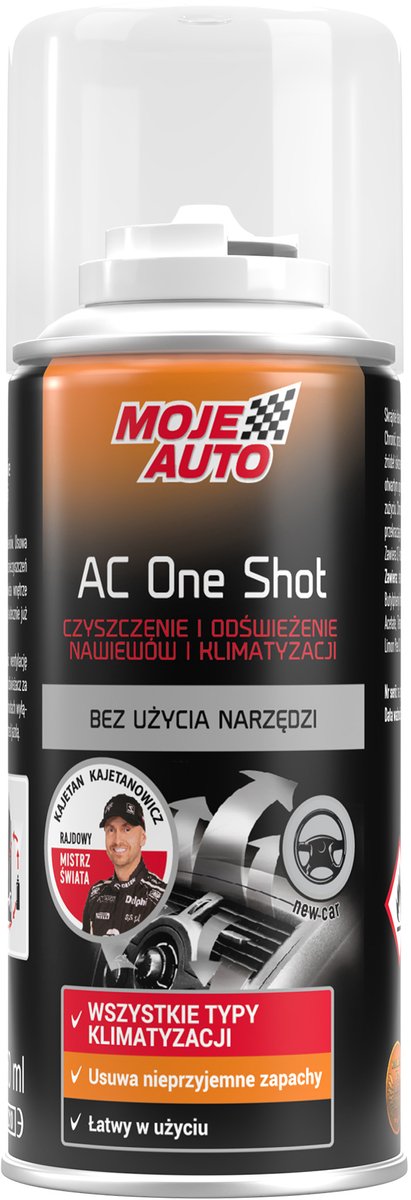 Moje Auto AC One Shot - Luchtverfrisser - New Car - 150ml - Effectief na 15 minuten