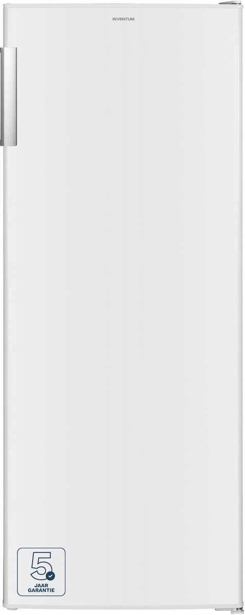 Inventum KK1430W kastmodel koelkast energiezuinig – 242 liter – 143 cm hoog – Zonder vriesvak – Led-verlichting – Energielabel D – 5 plateaus – Vrijstaand – Wit