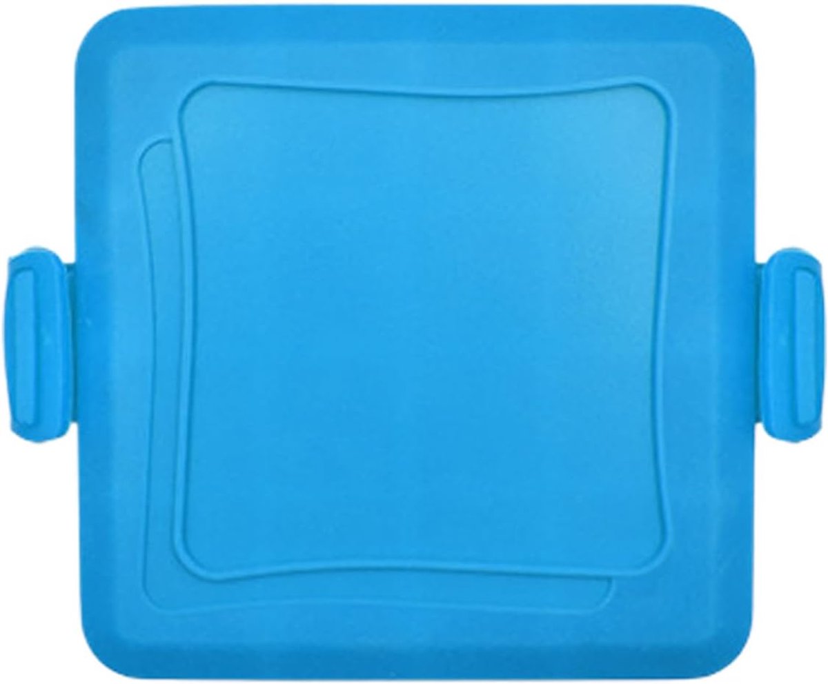 Sandwich Press - Snack Maker - Ontbijt Bereiden - Magnetron Energie - 16 cm Breed - Blauw