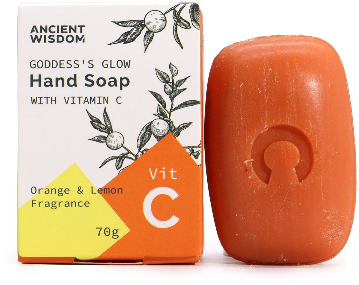 4 x Verhelderende handzeep met vitamine C en etherische oliën
