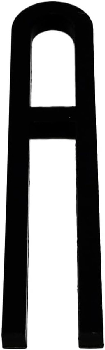 Huisnummers Plaques - Deur Cijfers - Adres Aanduiding - Zelfklevend Ontwerp - 10 cm Hoog - Metaal Look