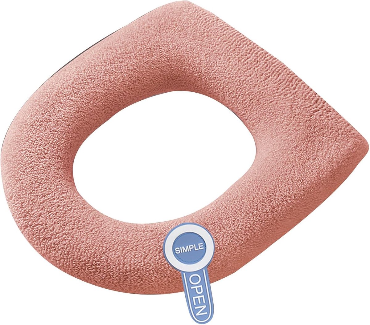 Toiletzitting Protector - Zachte Vezelhoes - Hygiënisch Comfort - Machinewasbaar Handvat - 35 cm Buitendiameter - Meerdere Opties