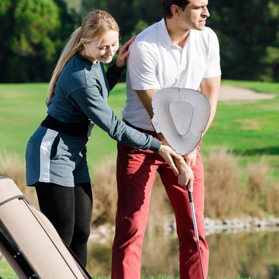 Golf Swing Trainer - Positie Correctie - Golf Oefenen - Visueel Hulpmiddel - 28x23x13cm - Driehoek van GOLF — afbeelding 4