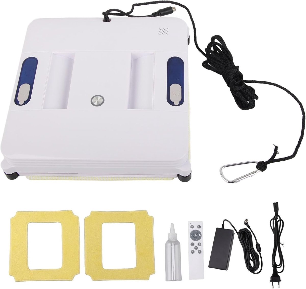 Raamreiniger Robot - Automatische Ramenwasser - Zelfstandig Ramen Schoonmaken - Intelligente Wegberekening - 33x26x10 cm - Wit