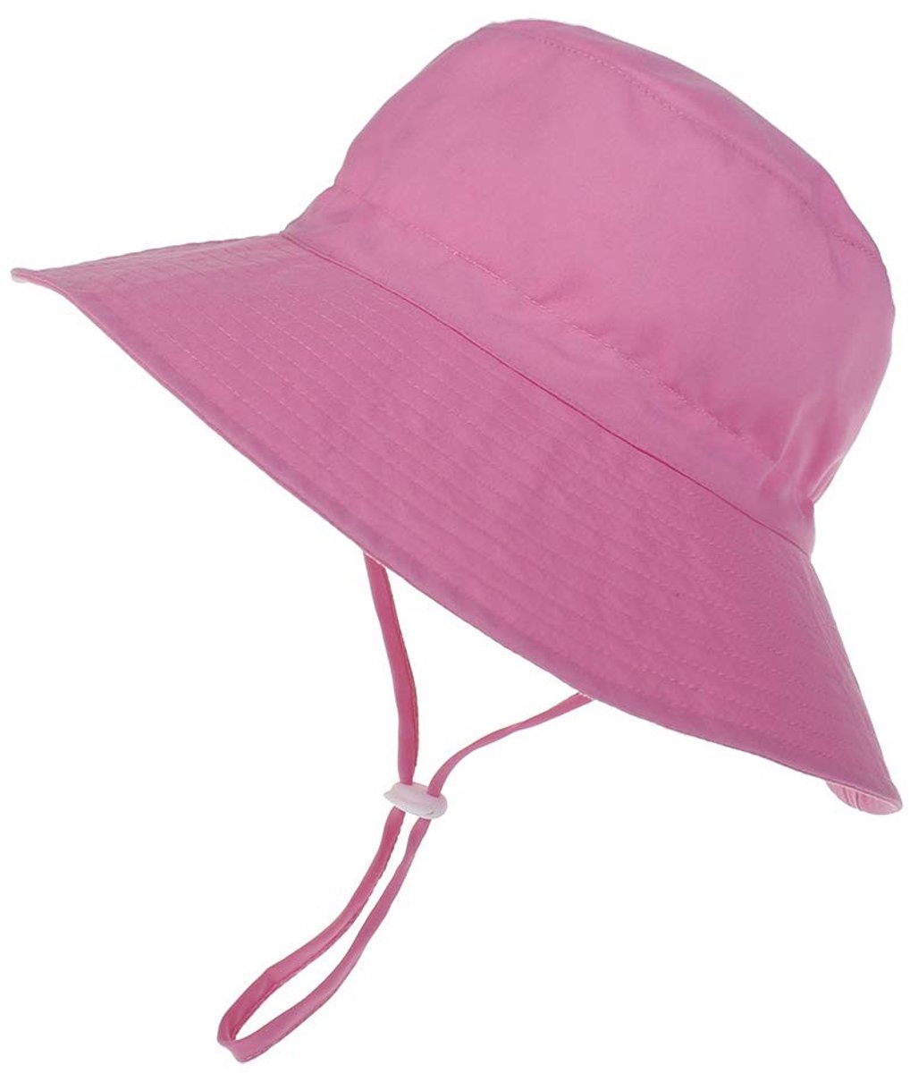 Dailygoods- Zonnehoed UPF 50+ - Baby Zonnehoedje - Verstelbare Kinband - Lichtgewicht - Opvouwbaar - Ademend Materiaal - Zonnepet
