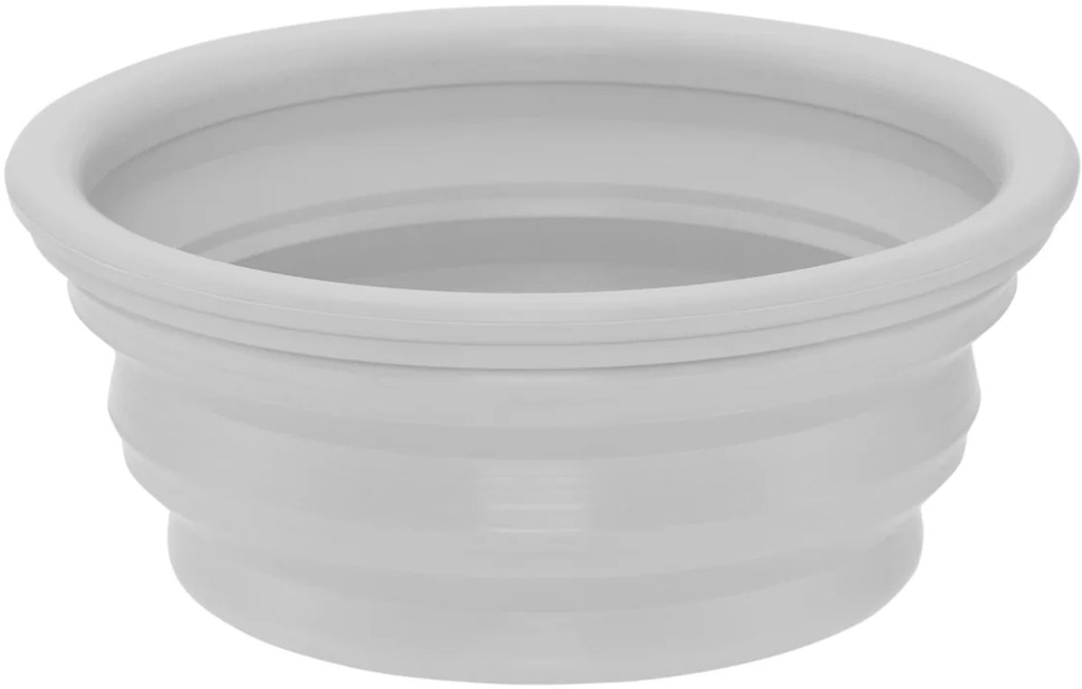 Dog drinking bowl on the go (Cloudy grey)