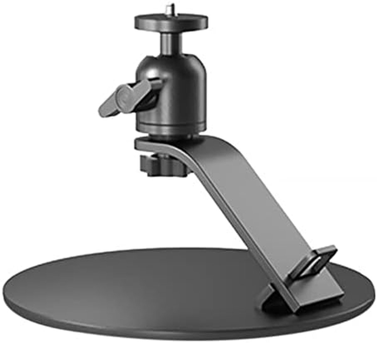 Projector Statief - Projector Houder - Thuisbioscoop Opzetten - Verstelbare Pan-Tilt - 21cm Diameter - Zwart