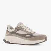 Skechers Slip-ins: BOBS Squad 4 heren sneakers beige - Maat 40 - Extra comfort - Memory Foam