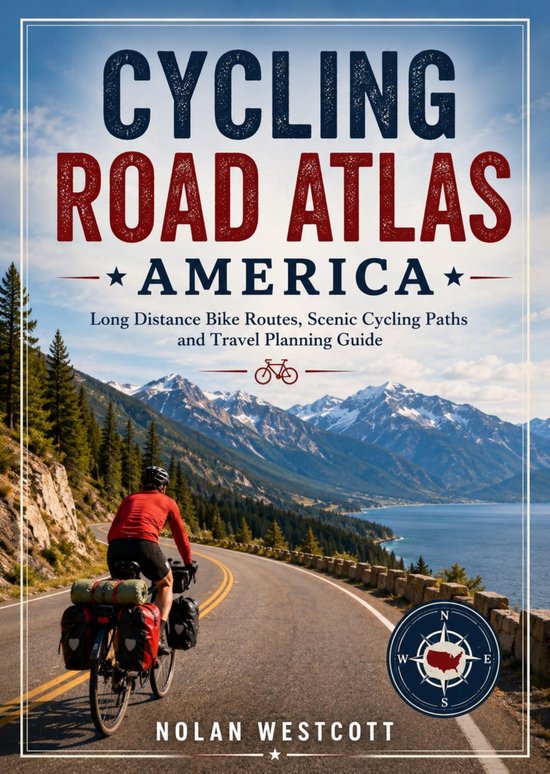 Cycling Road Atlas America - cover