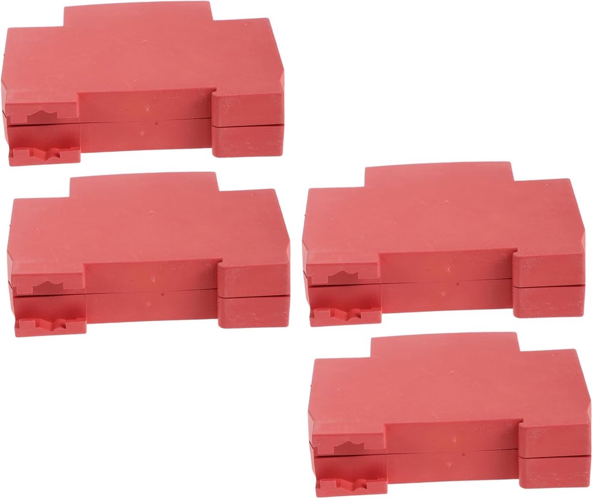 Brandblusser Behuizing - Beschermhoes Apparatuur - Veilige Opslag - Snelle Installatie - 7.6 x 6.5 x 1.8 cm - Rood