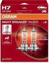 Osram Night Breaker Serie - Voertuigverlichting - H7 Lamp - Zilver - Lange Levensduur