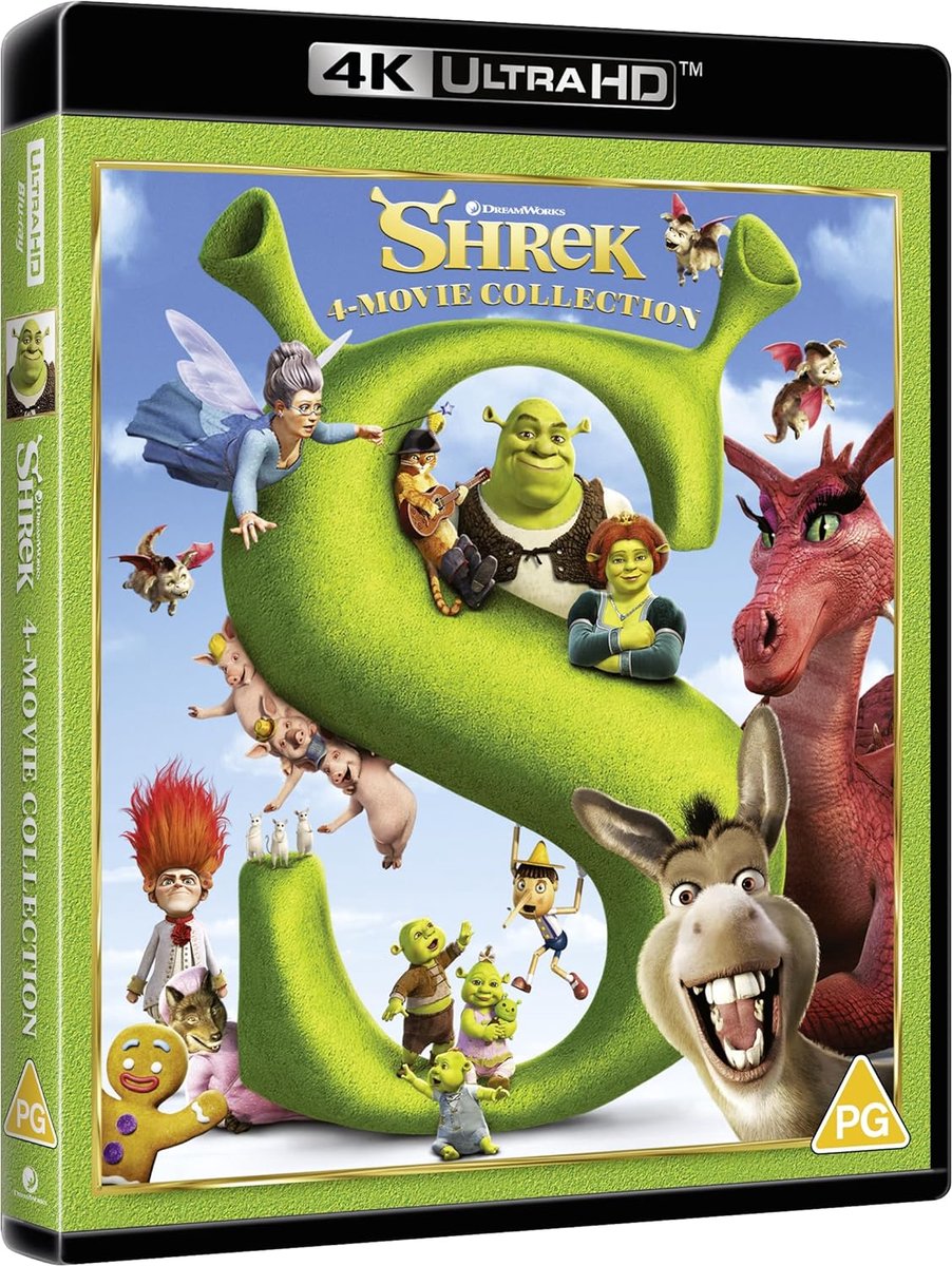 Shrek 1-4 - 4K UHD - Import