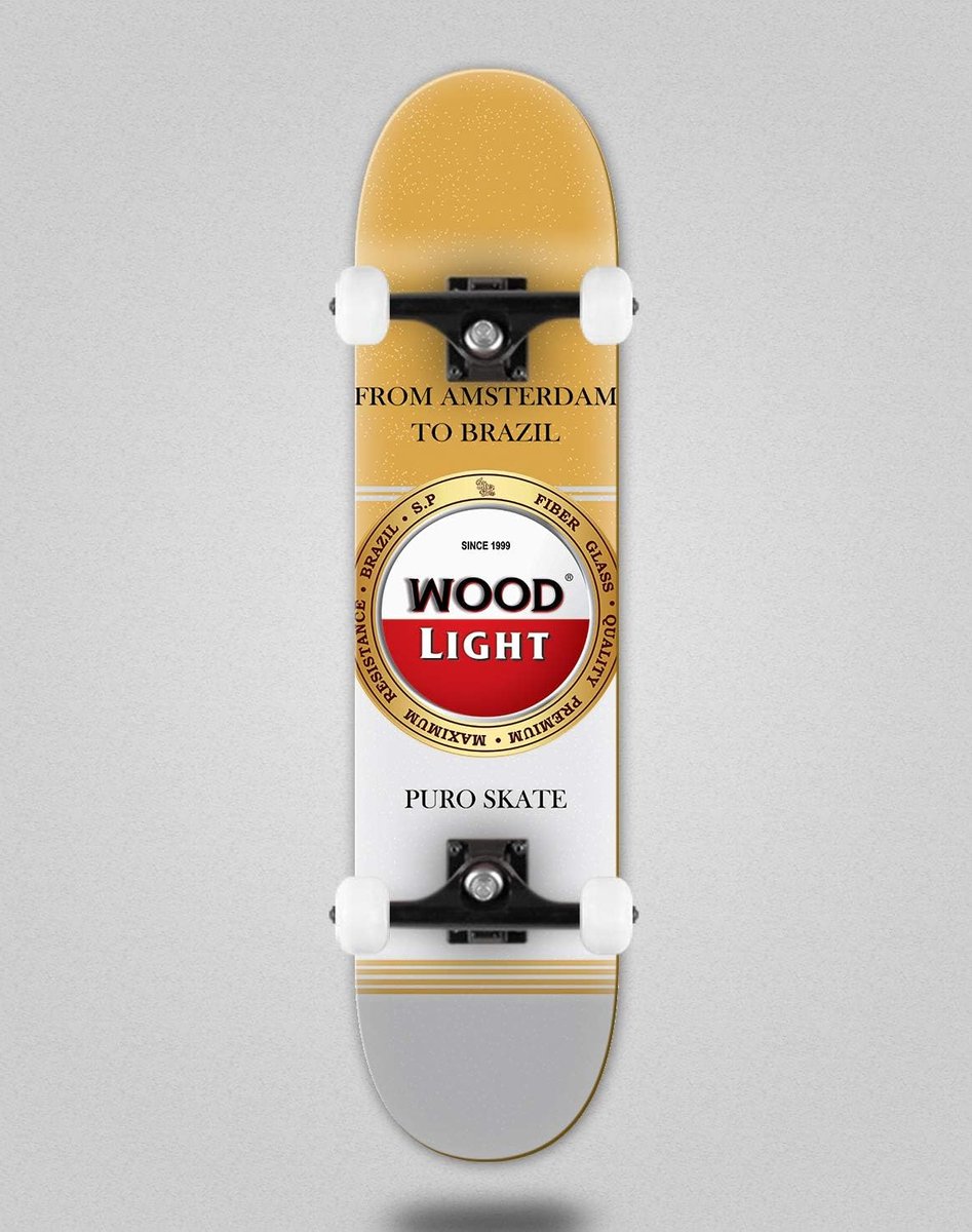 Compleet skateboard Hout board Buiten rijden Houten constructie 8.0 inch