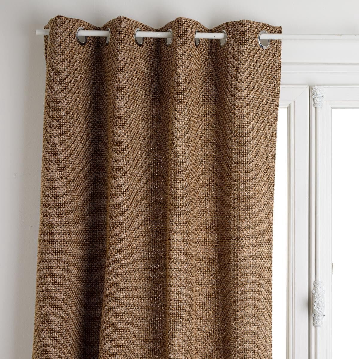 Atmosphera Créateur d'intérieur® Gordijn met oogjes WILD Beige linnenlook