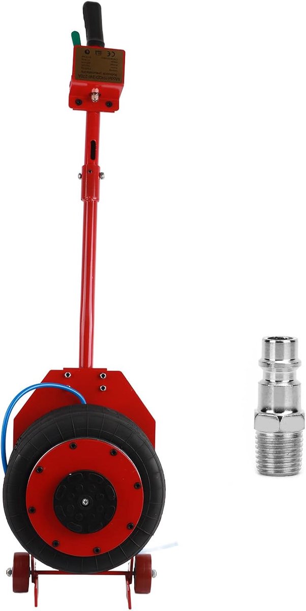 Pneumatische Krik - Opblaasbare Krik - Auto Hef Werkzaamheden - Robuuste Stabiele Structuur - 3 Ton Capaciteit - Rood