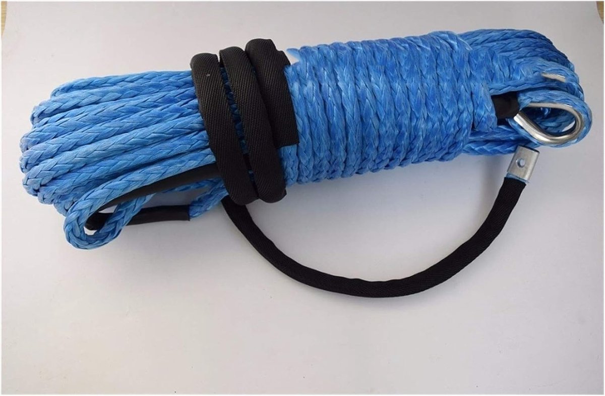 Lierkabel Synthetisch - Touw Lijn - Watersport Gebruik - Hoge Sterkte Lichtgewicht - 12mm 30m - Blauw