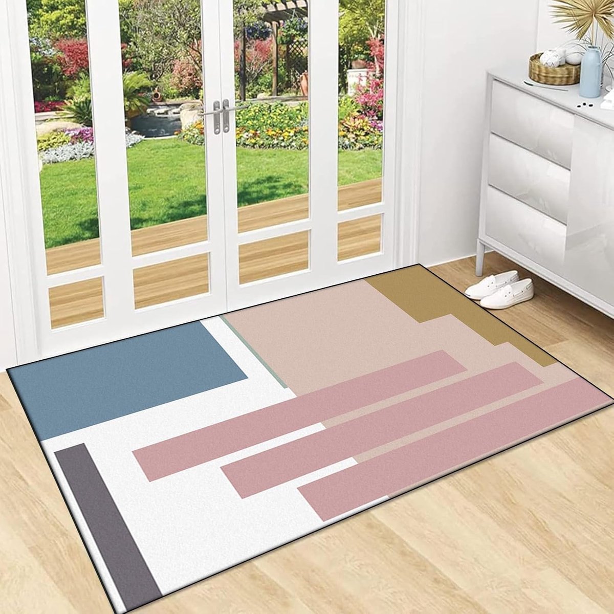 Runner Vloerkleed - Hal Loper - Voorkomt Vuil - Anti-slip Onderkant - 60 x 460 cm - Modern