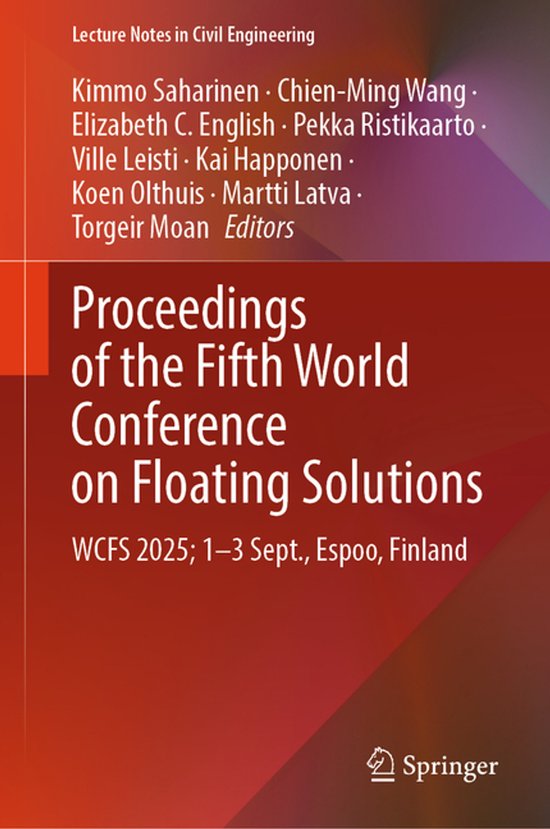 Lecture Notes in Civil Engineering863- Proceedings of the Fi ... - cover