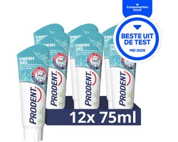 Prodent - Tandpasta - Fresh Gel - 12 x 75 ml - Voordeelverpakking