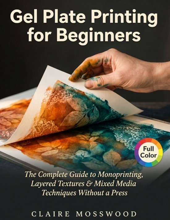 Gel Plate Printing for Beginners - cover