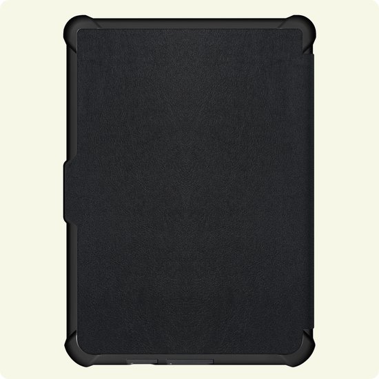 Hoes Geschikt voor Kobo Clara HD - E-reader Bescherm Hoesje Case Sleep Cover Trifold Met Screenprotector - Hoes Geschikt voor Kobo Clara HD Hoesje - Zwart — afbeelding 4