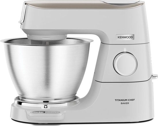 Kenwood KVC65.001WH Chef Titanium Baker - Keukenmachine - Wit