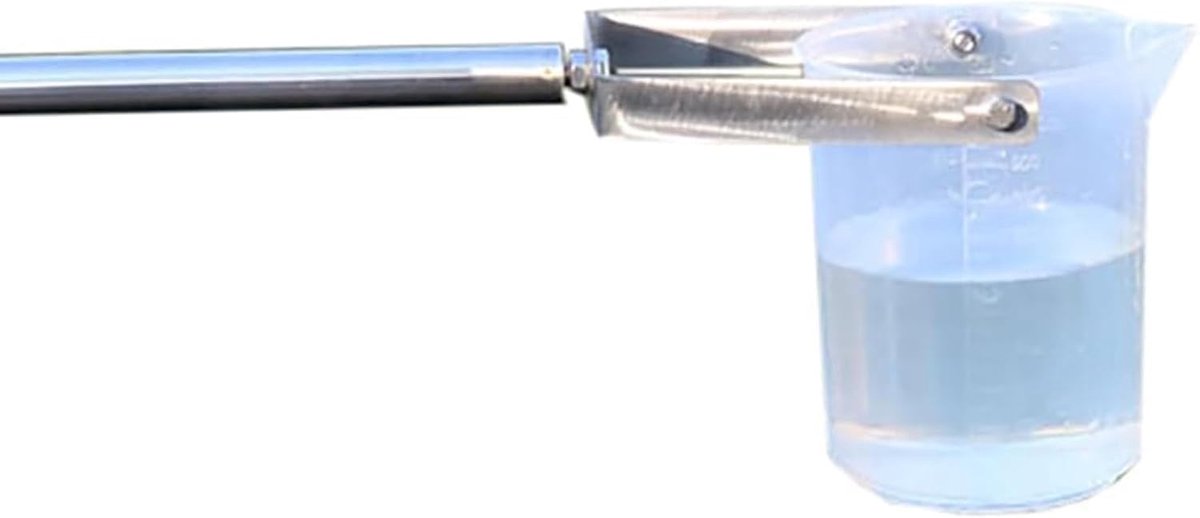 Water Sampler - Water Dipper - Milieubewaking - Verstelbare Telescoopstang - 500ml/1000ml - Zilver