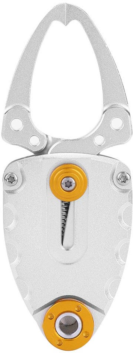 Vis Lip Tang - Vis Grijper - Vissen Vangen - Hoge Aluminiumlegering - 2 cm Opening - Zilver — afbeelding 5