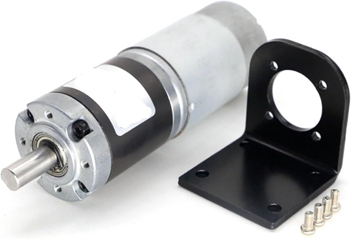 Aandrijfmotor - DC Motor - Mechanische Aansturing - Hoog Koppel - 36mm - Grijs