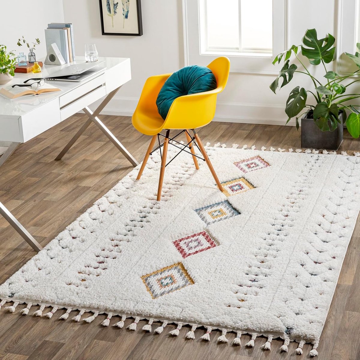 Vloerkleed - Zachte vloerbedekking - Woonkamer decoreren - Oeko-Tex gecertificeerd - 160x2