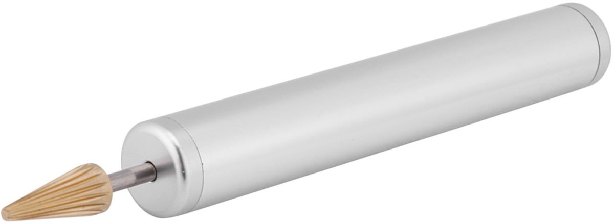 Dailygoods - Lederen Applicator Roller - Ambachtelijk Gereedschap - Verf Rand Verwerking - Wit - Voor DIY-projecten - Perfect voor leerbewerkers