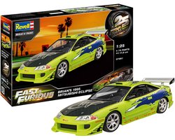 1:25 Revell 07691 Kit plastique de voiture Mitsubishi Eclipse 1995 Fast & Furious Brian's 1995