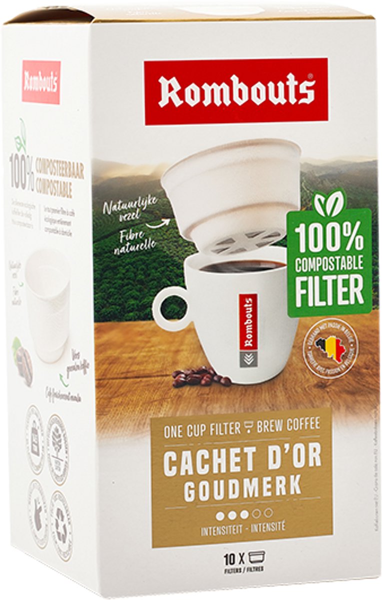 Rombouts - Koffie - 12 x Goudmerk 10 filters