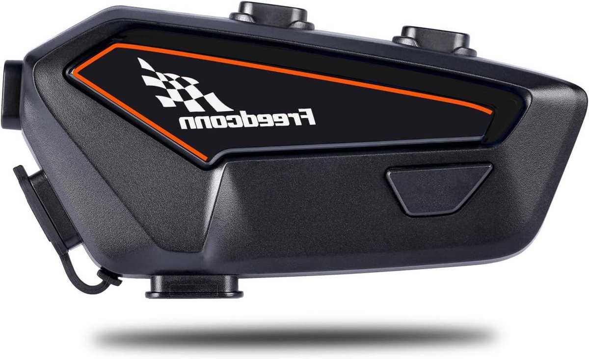 Motorhelm headset - Communicatie systeem - Veilig communiceren - Dubbele ruisonderdrukking - 2 stuks - Zwart