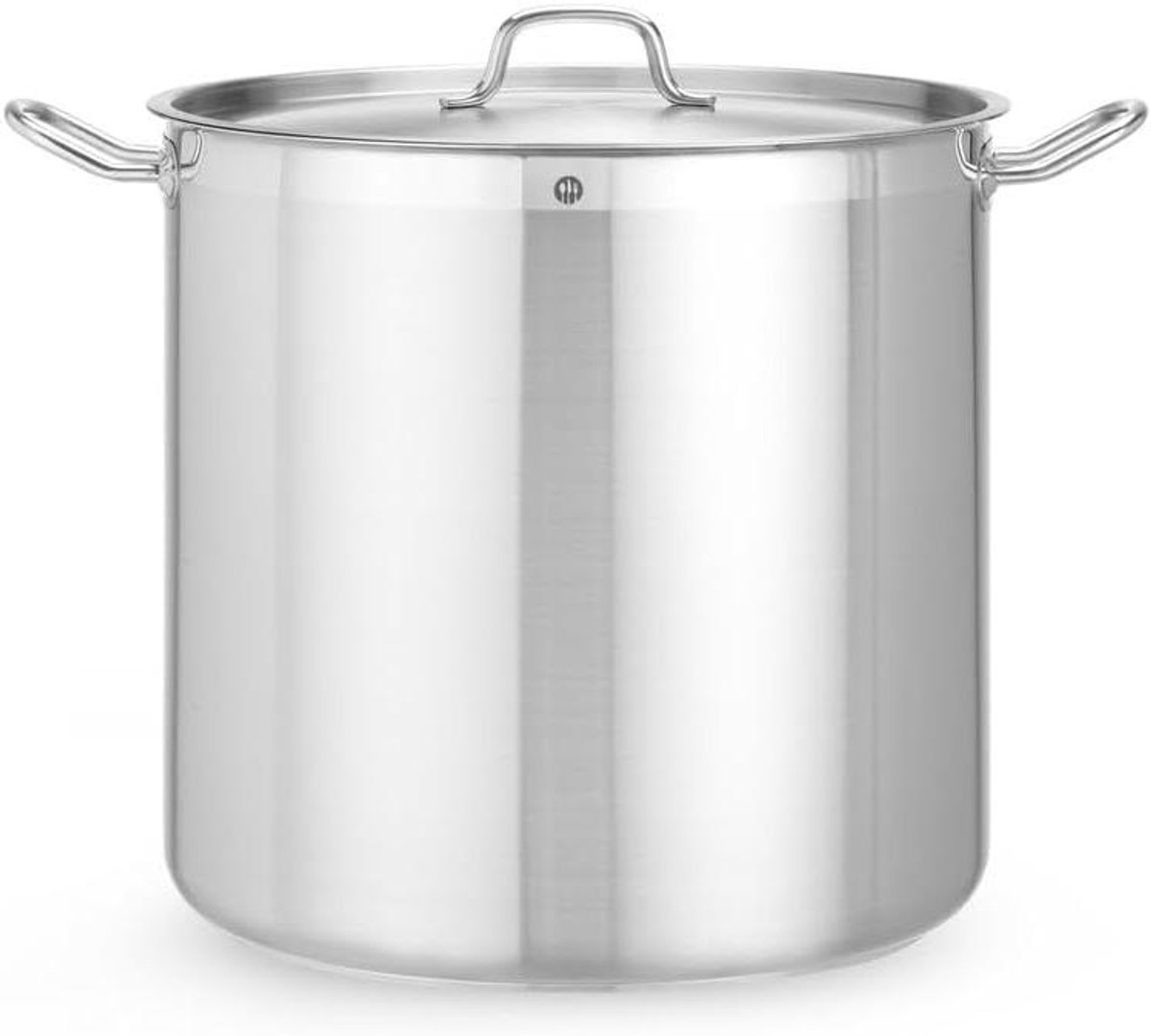 Grote RVS Kookpan met Deksel - 50 Liter Inhoud - Professionele Kwaliteit