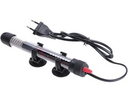Aquarium Verwarmer - Verwarmingsstaaf - Tropisch Water - Automatische Uitschakeling - 50 Watt - Zwart