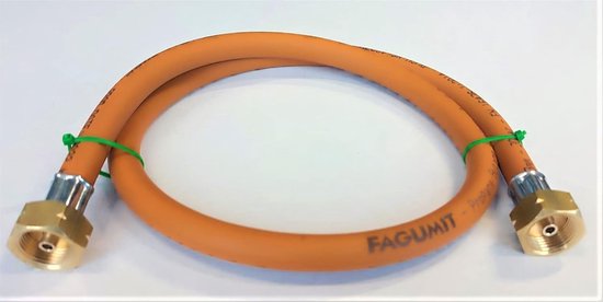 Gas Slang - Propangas Slang - Flessen Vullen - Winterbestendig - 1 meter - Oranje — afbeelding 5