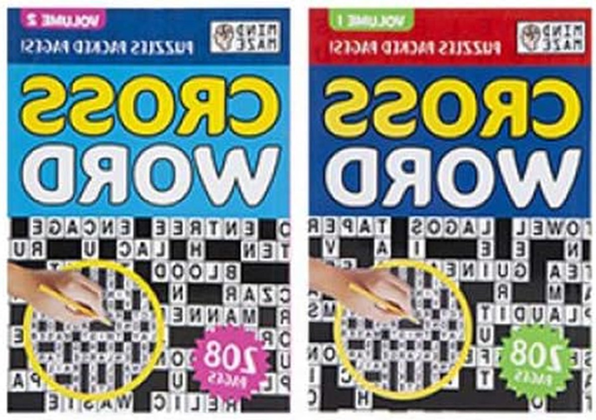 Kruiswoordpuzzel Boek - Puzzelboek A4 - Hersenen Trainen - Groot Lettertype - A4 Formaat - Niet Gespecificeerd