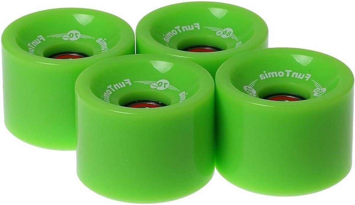 Longboard Skateboard Wielen Big Wheels Cruiser Freeriden Cruisen Zelfnivellerend Lager 70x51mm 80A/86A