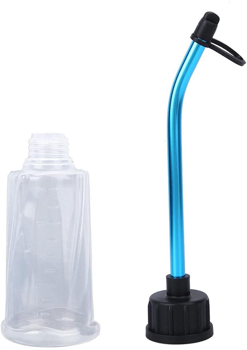 RC Brandstofvuller - Navulfles Oliefles - Modelauto Tanken - Universele Compatibiliteit - 250 ml - Zwart