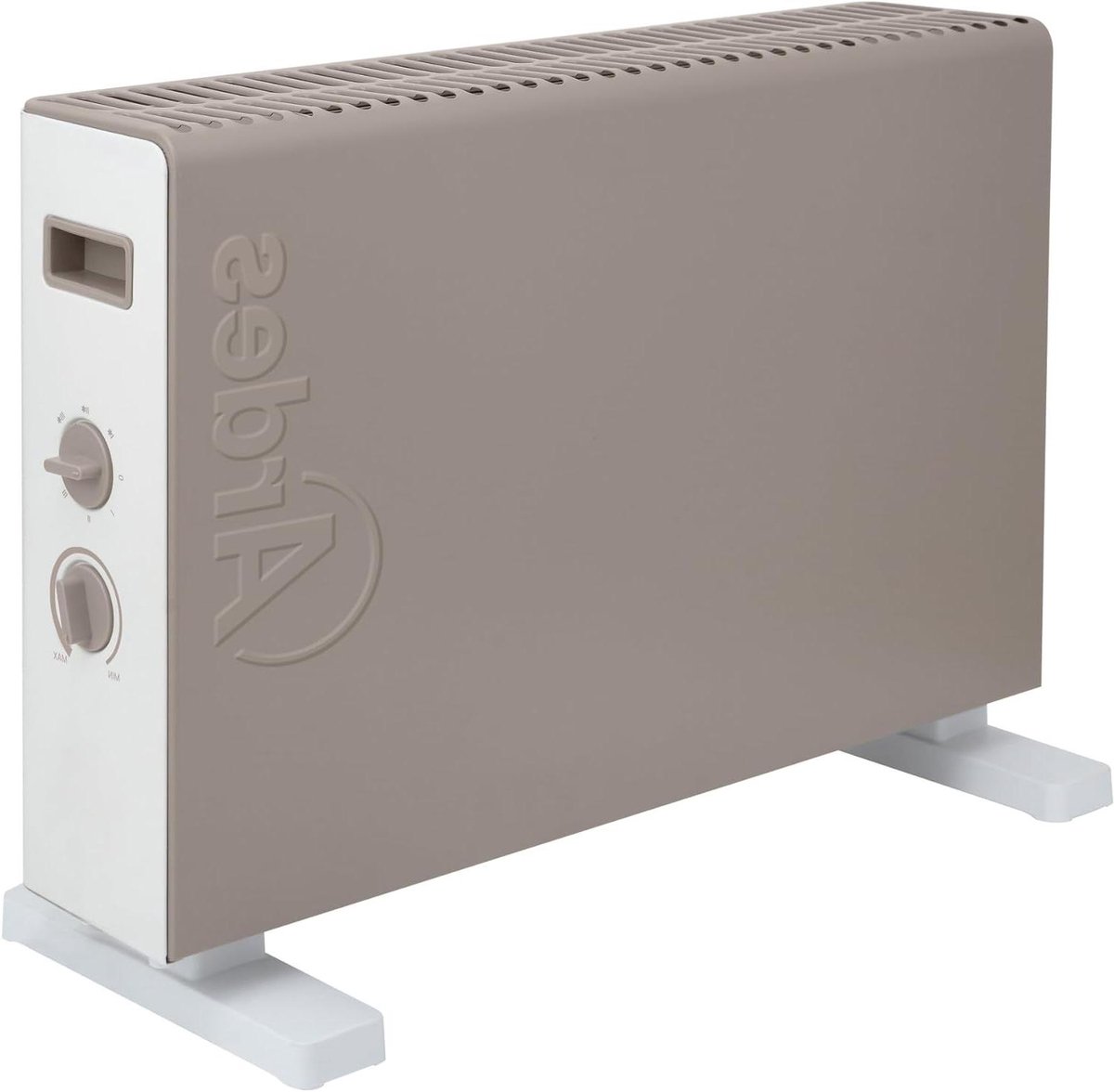 Convector Verwarming - Elektrische Kachel - Ruimte Verwarmen - Met Turbo Ventilator - 750-2000W - Grijs