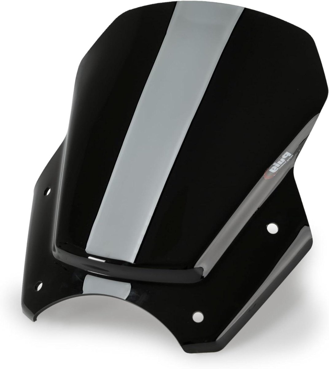 Motor Windscherm - Windgeleider Motorfiets - Bescherming Tegen Wind - Aerodynamisch Ontwerp - 200 mm Verhoging - Zwart