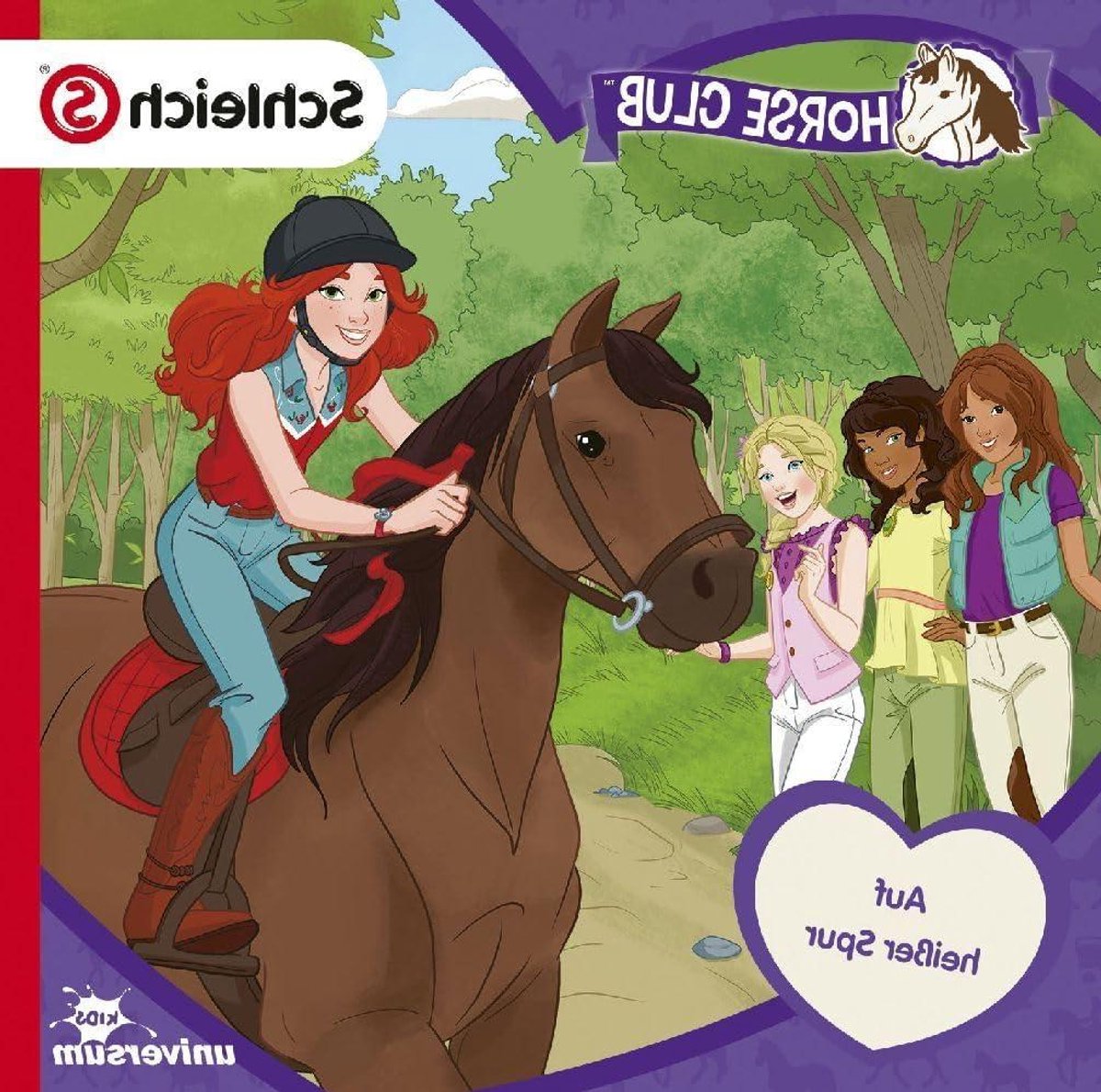 Horse Club CD - Luisterboek Paarden - Verhalen Luisteren - Duits Gesproken - 14.2 x 12.5 cm - Niet Gespecificeerd