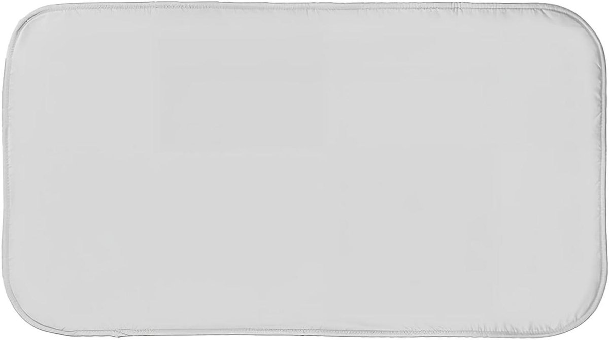 Strijkmat - Strijkonderlegger Strijkdeken - Onderweg Strijken - Dubbelzijdig Inzetbaar - 48 x 85 cm - Zilver