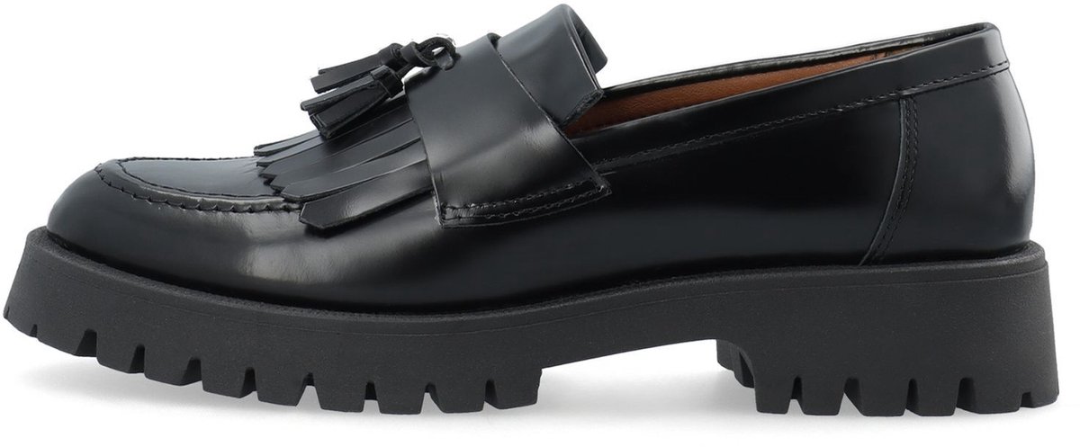 Bianco Leren loafers BIALEO